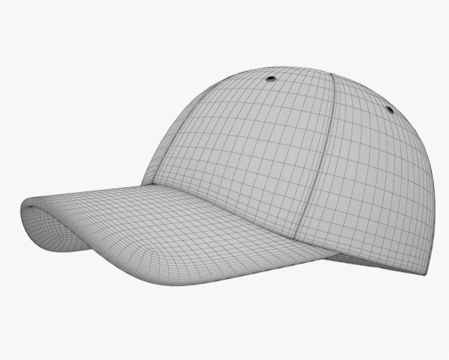 MOCKUP GORRA 3D PROCREATE